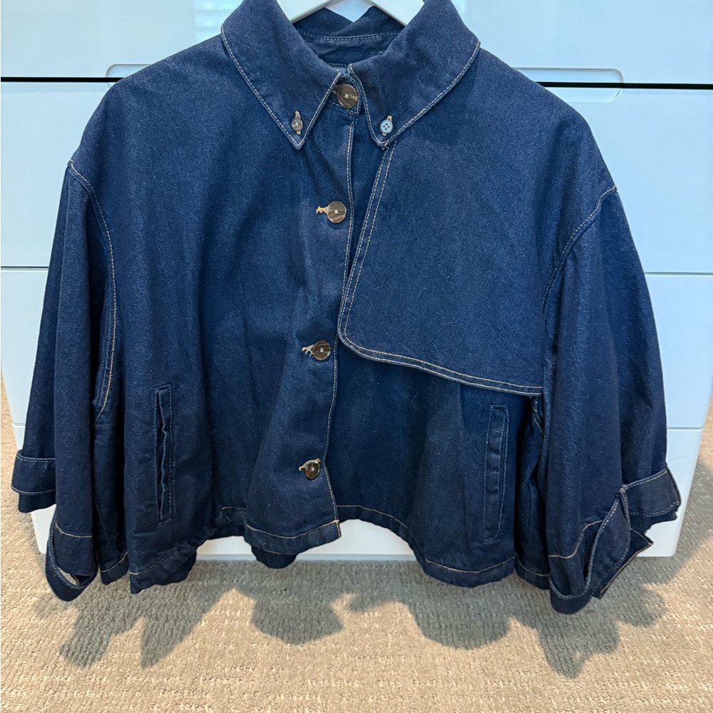 Dark Blue Denim Jacket